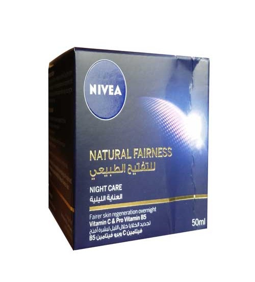 Nivea Natural Fairness Night Care 50ml